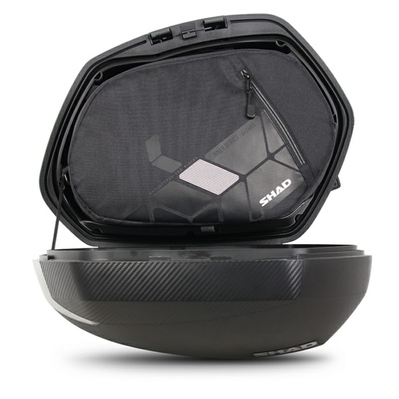 SHAD SH36 サイドケースセット 片側36L (カーボン/無塗装