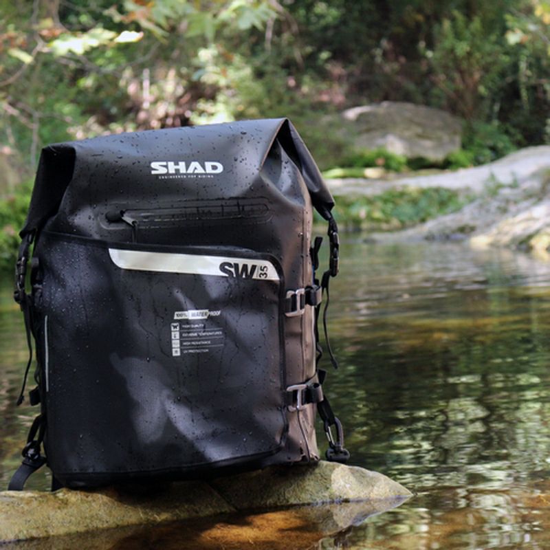 SHAD SW45 アドベンチャー 防水バックパック兼シートバッグ 40L | バイクカスタムパーツ専門店 モトパーツ(MOTO PARTS)