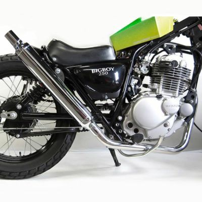 スズキ グラストラッカー/ST250 2%er ラウンドメガホンマフラー