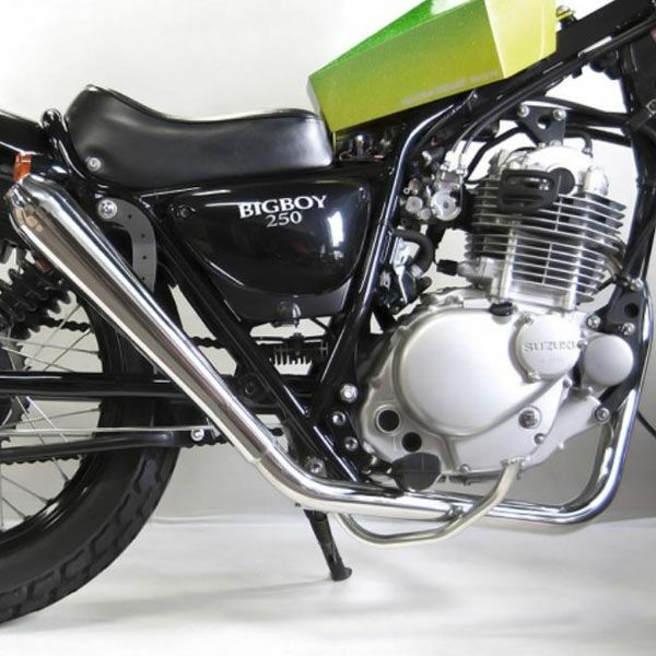 スズキ グラストラッカー/ST250 2%er ラウンドメガホンマフラー 