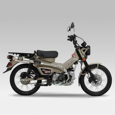 ハンターカブ CT125 セラミックブラック アップマフラー K-SPEED