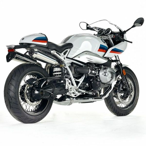 BMW RnineT 2021- SSEC GP 2in 2 スリップオンマフラー ステンレス 