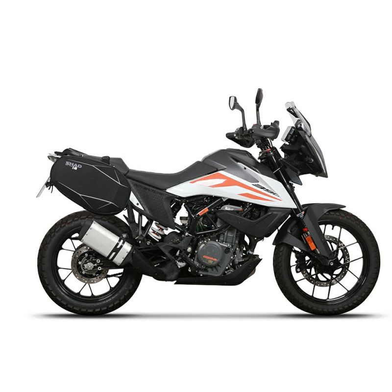 KTM デューク 390アドベンチャー サイドバッグホルダーキット