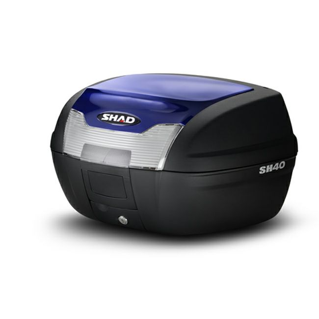 SHAD SH40 トップケース用 カラーパネル ブラックメタル/シルバー 