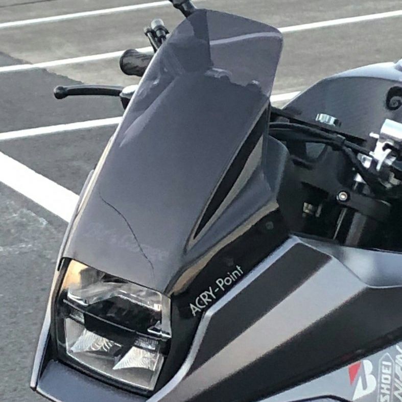スズキ KATANA スクリーン(スモーク) ACRY Point | バイクカスタム 