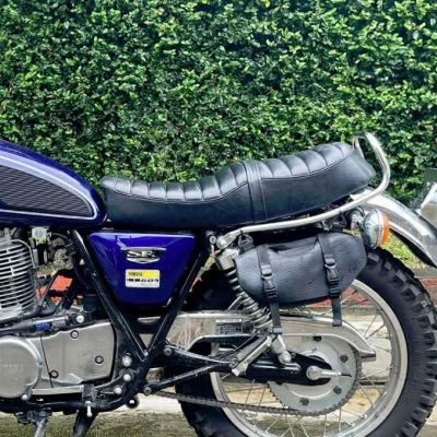 SR400FI カフェレーサー シート ブラック オメガレーサー ヤマハ