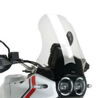 未開封　ドゥカティ　デザートX専用品　ツーリングウィンドスクリーン Wunderlich ウインドスクリーン 「MARATHON」DUCATI デザートX