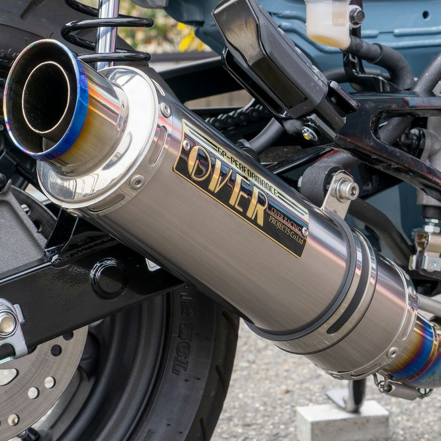 ホンダ DAX125 GP-Performance フルチタンマフラー Over Racing 