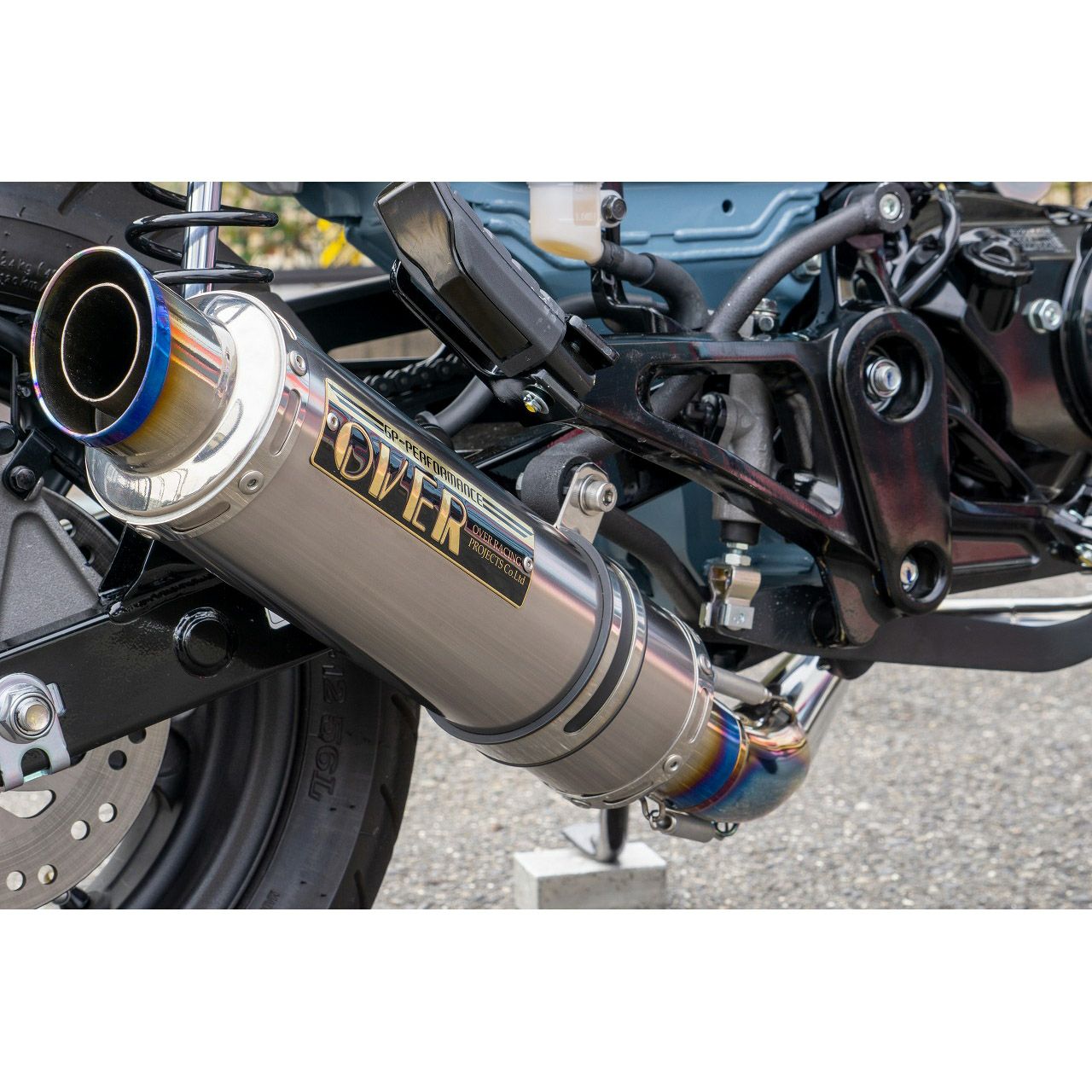 ホンダ DAX125 GP-Performance フルチタンマフラー Over Racing 
