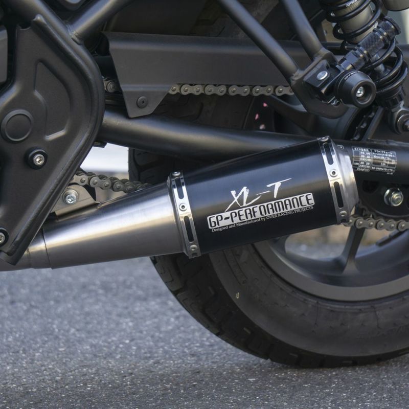 ホンダ レブル250/S GP-Performance XL-T 2本出しマフラー Over Racing | バイクカスタムパーツ専門店  モトパーツ(MOTO PARTS)