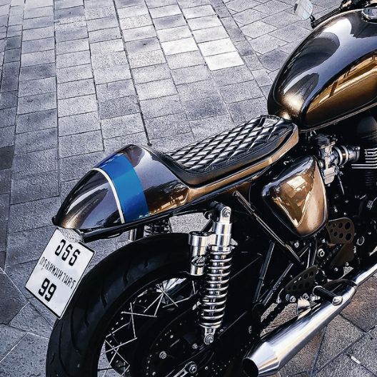 トライアンフ Thruxton(スラクストン)／R |シート|モトパーツ(MOTO PARTS)
