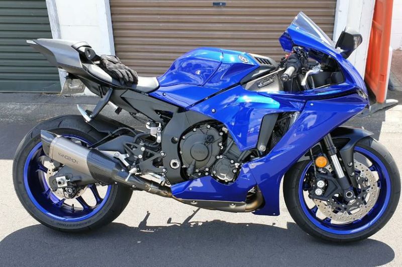 YZF-R1/-R1M 15-23 チタン/カーボン フルエキゾースト マフラー Vandemon | バイクカスタムパーツ専門店  モトパーツ(MOTO PARTS)