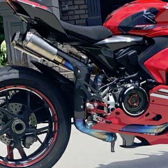 ドゥカティ パニガーレ ストリートファイター V2 フルエキ マフラー フルチタン センターアップ Vandemon | バイクカスタムパーツ専門店  モトパーツ(MOTO PARTS)