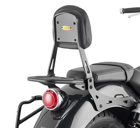 GIVI / ジビ Sissybar with Carrier - Black | TS9058B