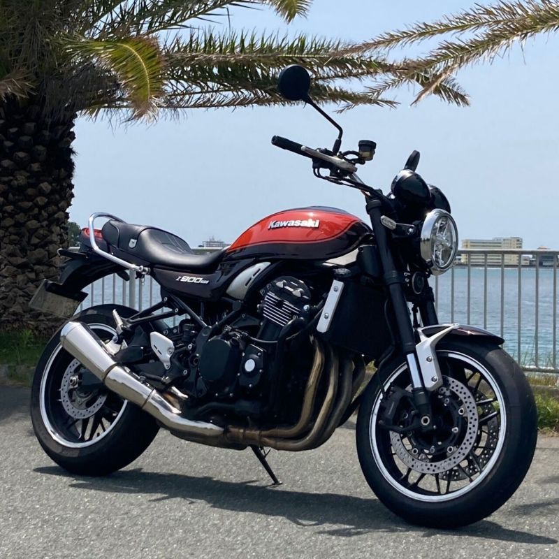 Z900RS/CAFE 18-23 Gシリーズ ゲル入りローシート Z2パターン (艶消しブラック) 茗荷シート | バイクカスタムパーツ専門店  モトパーツ(MOTO PARTS)