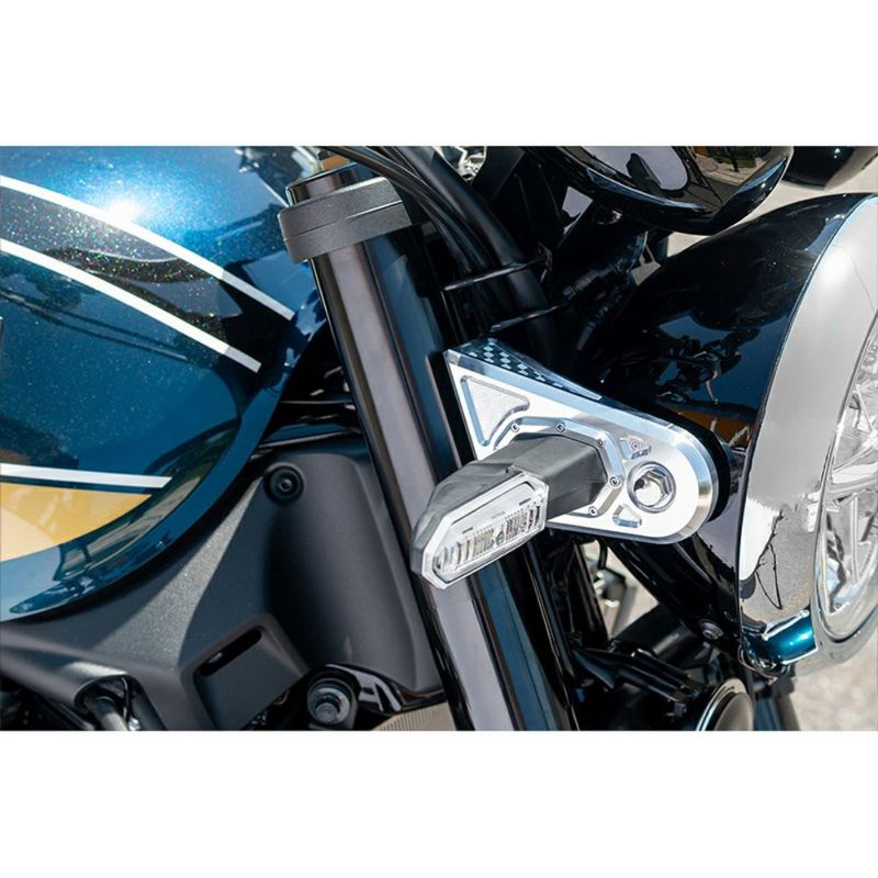 Z900RS/CAFE/SE ビレットハニカム・ヘッドライトステーカバー