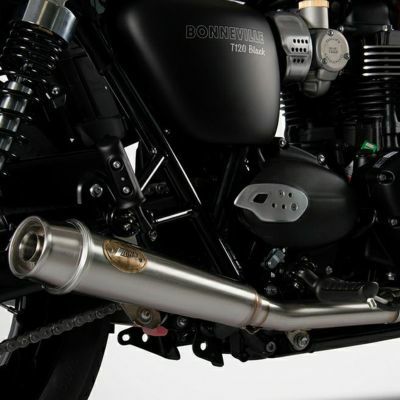 ボンネビル T100/T120 2016- スリップオンマフラー レース ZARD 