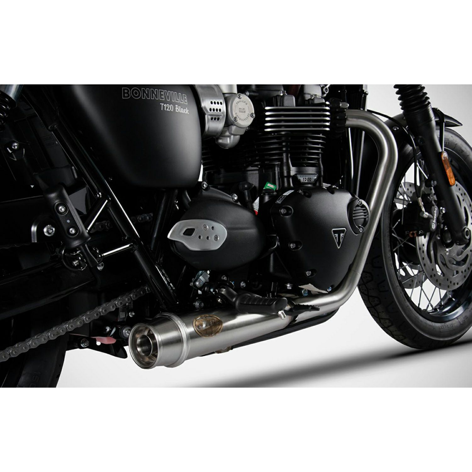 ボンネビル T100/T120 Racing 2-2 フルエキゾーストマフラー 