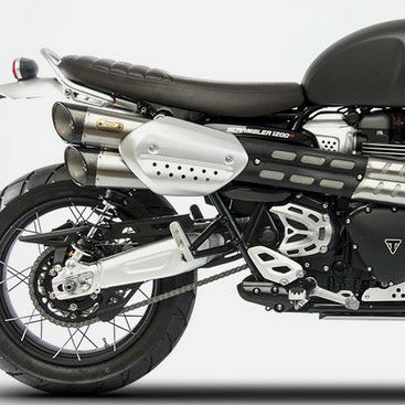 スクランブラー 1200 EURO5 スリップオンマフラー (ステンレス