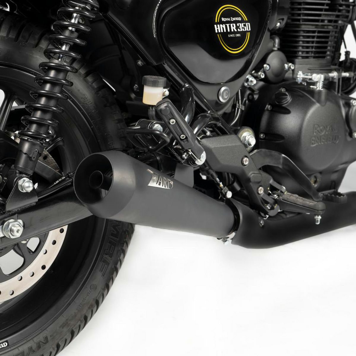 ロイヤルエンフィールド ハンター350 ステンレス フルエキゾースト 