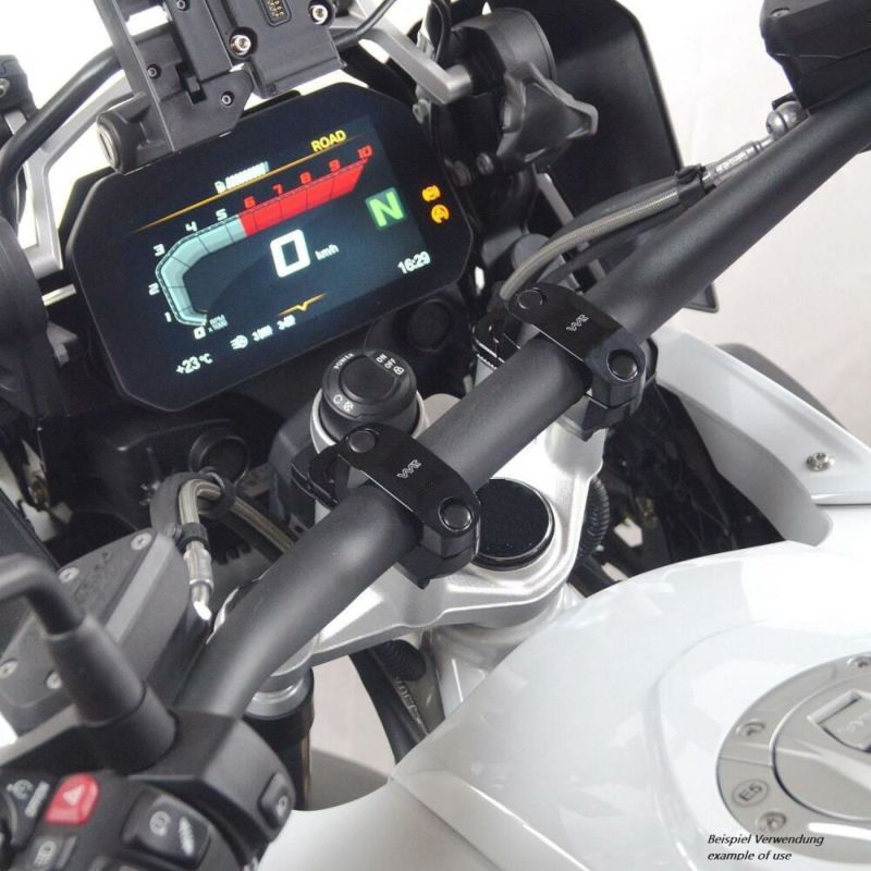 CB1000R ハンドルバーライザー アジャスタブル ブラック VOIGT MOTO