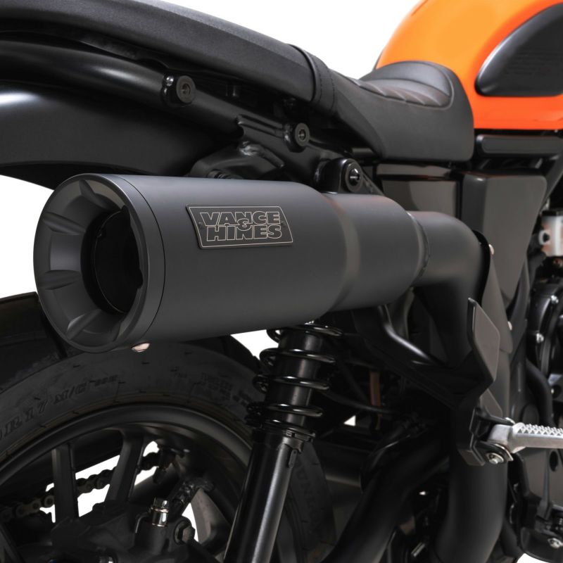 ホンダ CL250/CL500 ハイアウトプット スリップオンマフラー (ブラック) Vance & Hines | バイクカスタムパーツ専門店  モトパーツ(MOTO PARTS)