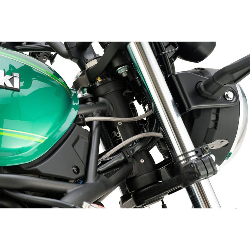 カワサキ Z650RS スウェッジラインプロ フロントブレーキホースキット (ブラック） PLOT | バイクカスタムパーツ専門店  モトパーツ(MOTO PARTS)
