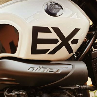 BMW タンクキャップ ダイアモンドブラックアルミニウム EX-MOTORCYCLE