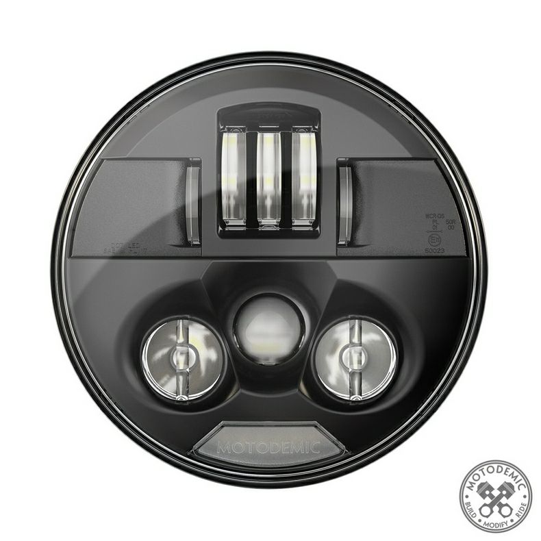 DUCATI スクランンブラー 19- EVO-S LED ヘッドライト MOTODEMIC