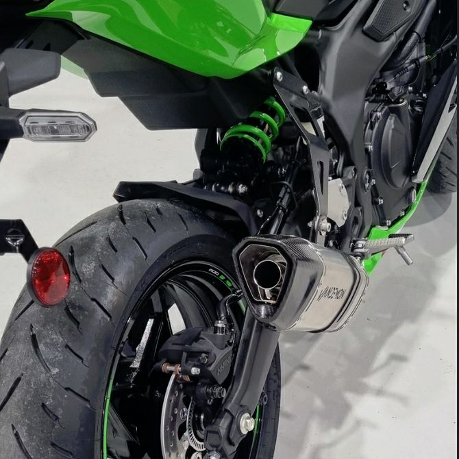 ZX-25R ZX-4RR ZX-4R SE マフラー フルエキ フルチタン&カーボン Vandemon