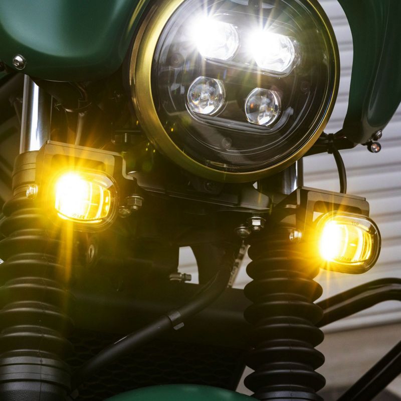 ホンダ レブル250 Sエディション イエローフォグランプキット KIJIMA