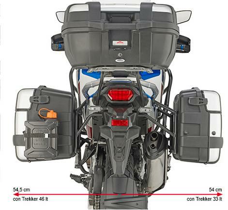 GIVI アフリカツイン 1100 20～24 サイドパニアケースキャリア MONOKEY 