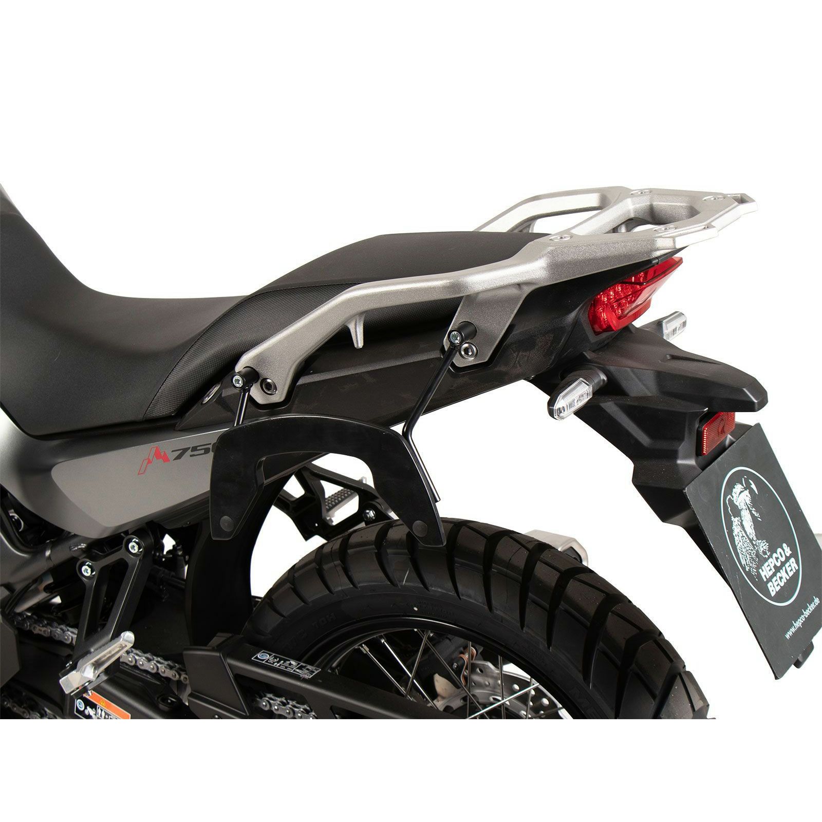 XL750 トランザルプ C-Bowシステム・サイドキャリア (ブラック) Hepco 
