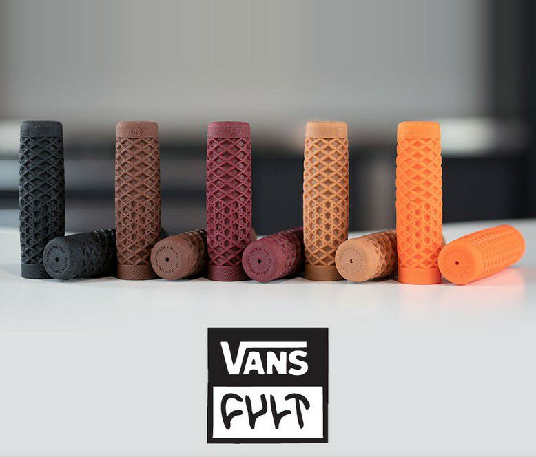 ODI x VANS x CULT グリップ 1インチ(25.4mm) グレー | バイクカスタム