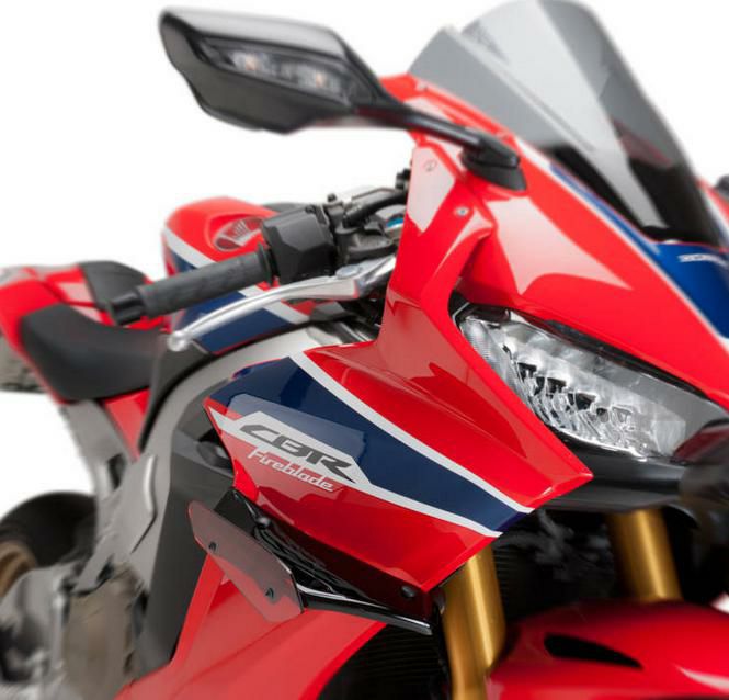 CBR1000RR SP2 2019～ ダウンフォース サイドスポイラー レッド Puig | バイクカスタムパーツ専門店 モトパーツ(MOTO  PARTS)