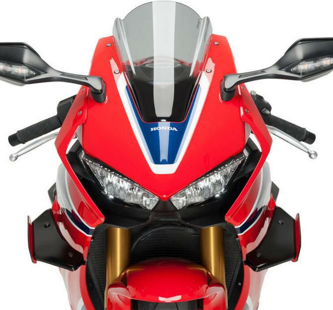 CBR1000RR SP2 2019～ ダウンフォース サイドスポイラー レッド Puig | バイクカスタムパーツ専門店 モトパーツ(MOTO  PARTS)