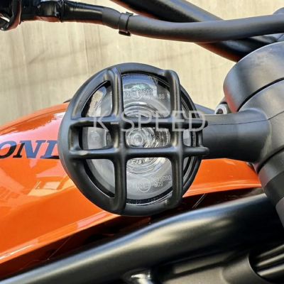 ヘプコ&ベッカー　ヘッドライトグリル　HONDA　CL250　CL500　新品 ホンダ CL250/CL500 ヘッドライトグリル ヘプコ＆ベッカー