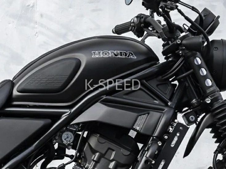 ホンダ CL250/CL500 エンジンサイドカバー ブラック K-SPEED | バイク 