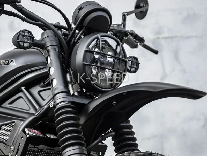 ホンダ CL250/CL500 フロントフォークカバー ブラック K-SPEED | バイクカスタムパーツ専門店 モトパーツ(MOTO PARTS)