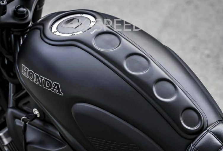 ホンダ CL250/CL500 タンクカバー ブラック K-SPEED | バイクカスタム 
