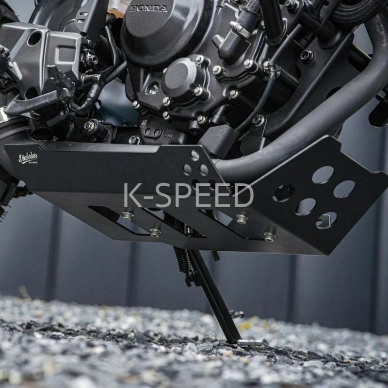 ホンダ CL250 アンダーガード ブラック K-SPEED | バイクカスタム 