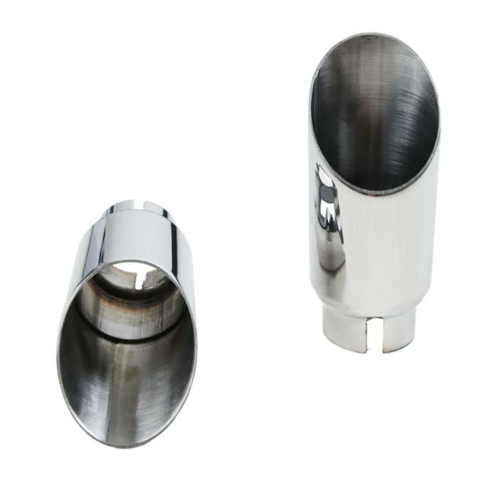 ボンネビル T100/T120 18～20 ポリッシュ スラッシュ マフラーエンド