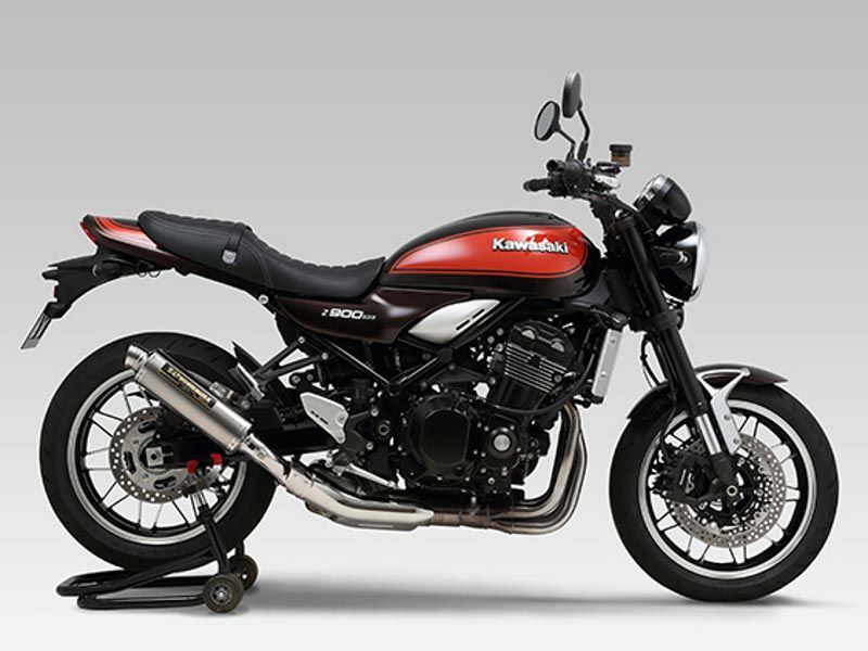 ヨシムラ Slip-On マフラー サイクロン チタンカバー Z900RS／CAFE 18 