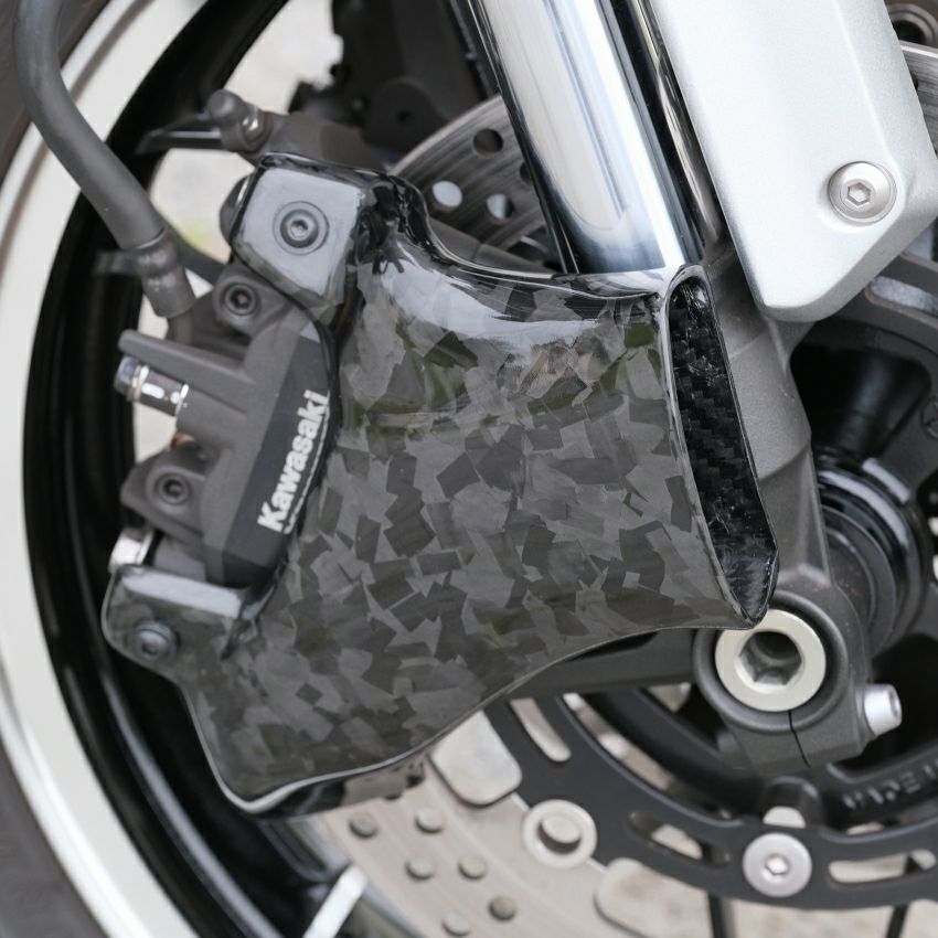 Z900RS NINJA1000SX フロントキャリパーダクトカバー 左右セット 