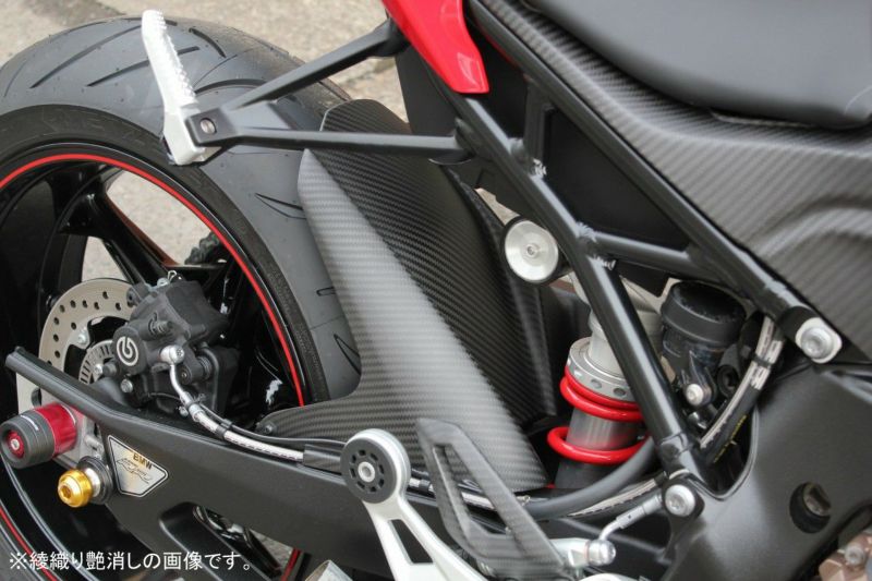 BMW S1000RR リアフェンダー チェーンガード一体式 ドライ