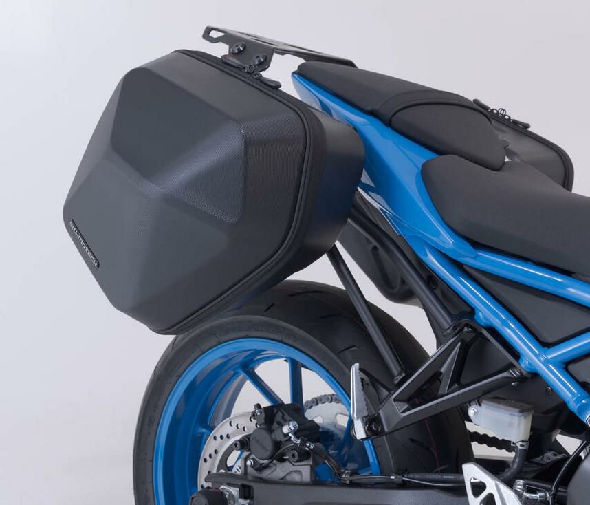 GSX-8S SLCサイドキャリアセット SW-MOTECH | バイクカスタムパーツ 