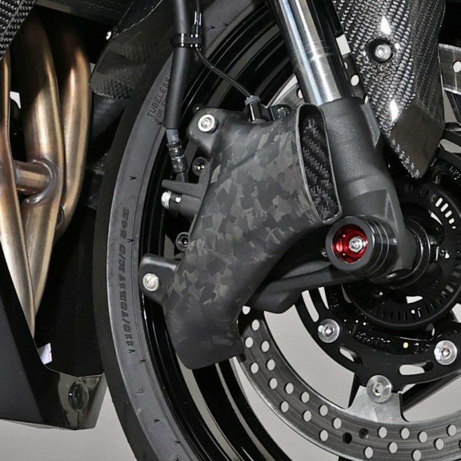 【セール 登場から人気沸騰】 ZX-25R バイク | SPEEDRA フロントキャリパーダクトカバー 野菜