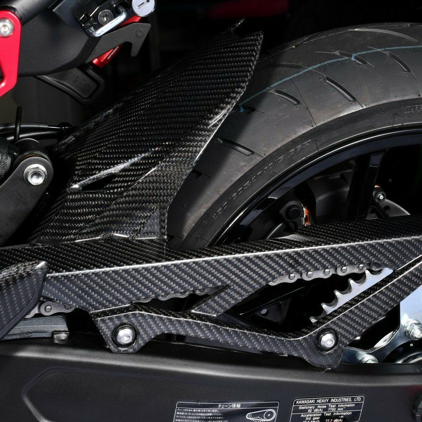 ZX-25R サイドカウルダクト 左右セット ドライカーボン SPEEDRA 
