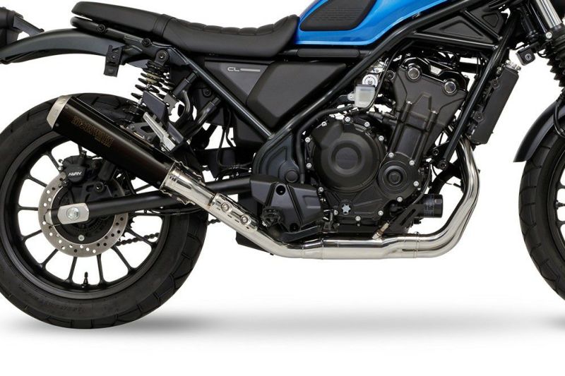 ホンダ CL500 フルエキゾーストマフラー SHORT MEGAPHONE BP-χ