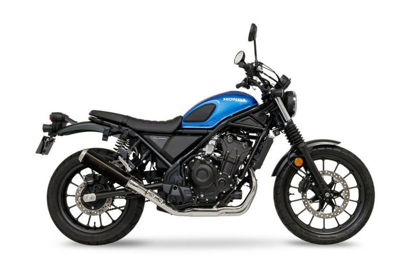 ホンダ CL500 フルエキゾーストマフラー SHORT MEGAPHONE BP-χ